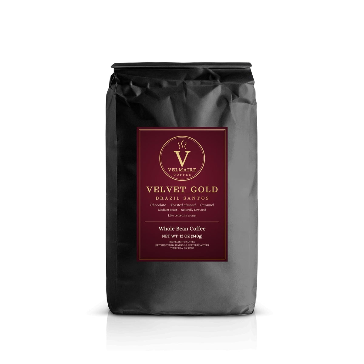 Velvet Gold — Brazil Santos · Whole Bean